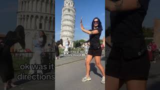 Pisa is definitely worth the 30 minute visit italy pisa travel [upl. by Yznil]