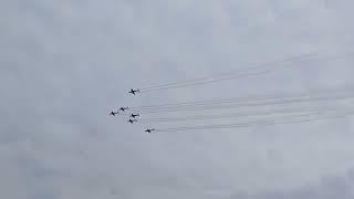 Australia Day midday Roulettes air display amp Ferrython race [upl. by Candice]