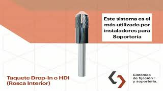 Taquete de rosca interior HDI Dropin SCI [upl. by Ingles]