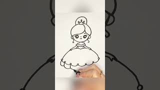 Princess How to draw a Princess [upl. by Ives]