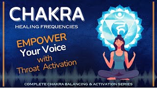 Throat Chakra Healing  Gain Confidence  Peaceful Pathways [upl. by Nallek809]