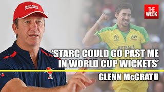 Australia legend Glenn McGrath on the World Cup his semifinalists and Starc Bumrah and Hazlewood [upl. by Nellaf]