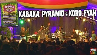 Kabaka Pyramid amp Koro Fyah  Reggae in Wulf 2016 [upl. by Hanikehs]