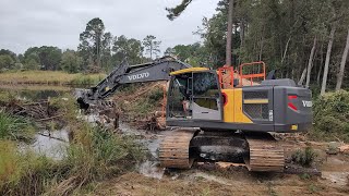 9 Acre Pond Rehab Draining The Huge Beaver Lake [upl. by Ewnihc]