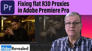 Fixing flat R3D Proxies in Adobe Premiere Pro [upl. by Graves]