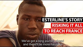 REFUGEE CRISIS  Migrants stuck in Italy risk all to reach France  Part 2 [upl. by Olenolin]