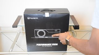 VANKYO Performance V700W Projector VolumeFan Noise Test Gadget Explained Extended Unboxing [upl. by Gnay]