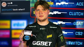 50 Times s1mple Shocked The Twitch Universe [upl. by Seidel140]