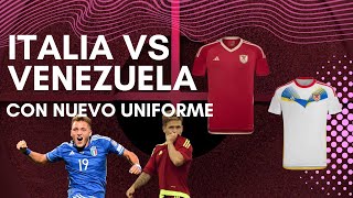 NUEVA camiseta Adidas ¿Qué pienso La Vinotinto vs ITALIA [upl. by Ailerua]