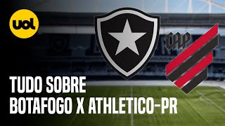 BOTAFOGO X ATHLÉTICOPR ONDE ASSISTIR AO VIVO HORÁRIO E ESCALAÇÕES PELAS OITAVAS DA COPA DO BRASIL [upl. by Ailedamla]