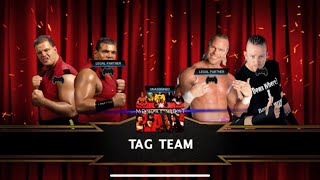 The Quebecers Vs The New Age Outlaws Wwf 2k23 [upl. by Ram]