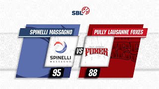 Spinelli Massagno vs Pully Lausanne Foxes  Game Highlights [upl. by Alicul]