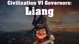 Civilization VI Rise and Fall Governor Spotlight  Liang [upl. by Henri]