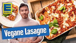 Vegane Lasagne  Lasagne ohne tierische Produkte selber machen [upl. by Phox]