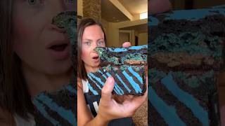 viral half pound brownies review 🤌 foodreview brownies [upl. by Lennahc]