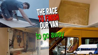 VAN BUILD SHOWER 🚿  FIBREGLASS AT THE END OF THE VAN BUILD FOR NOW WE NEED TO GO AWAY [upl. by Atenik72]