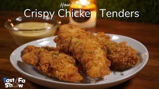 How To Make Crispy Chicken Tenders  Chicken Tender Recipe [upl. by Snah]