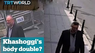 Khashoggis body double appears in footage CNN [upl. by Ocramed]