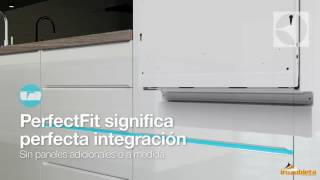 Lavavajillas Electrolux con bisagras Perfect Fit [upl. by Crenshaw866]