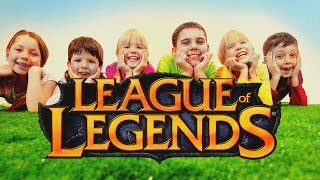 DZIECI W LEAGUE OF LEGENDS [upl. by Cacka]