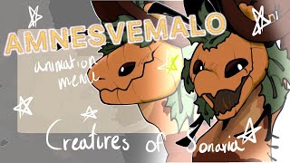 AMNESVEMALO  Animation Meme  Creatures of Sonaria  Ft Cucuerpum [upl. by Guntar]