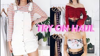 PRETTYLITTLETHING TRY ON CLOTHING HAUL ft ShopBack save money online shopping [upl. by Ailin]