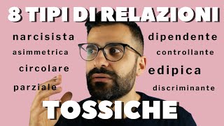 8 tipi di relazioni tossiche psicologia e archetipi [upl. by Aihsenal818]