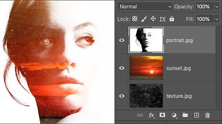 How to Open Images as Layers in Photoshop [upl. by Grogan]