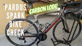 PARDUS SPARK BIKE CHECK  CARBON LODI  FULL SHIMANO GROUP SET [upl. by Oaks649]