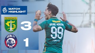 Highlights  PERSEBAYA Surabaya VS AREMA FC  Pekan 13 [upl. by Cammie229]