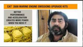 Cat® Marine 3500 Emissions Upgrade Improves Fuel Consumption [upl. by Nita]