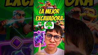 Le GANARÉ al MEJOR MAZO de EXCAVADORA EVO🫣 clashroyale shorts [upl. by Gilbye]