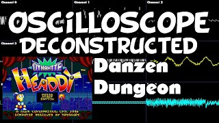 Dynamite Headdy  Danzen Dungeon  Oscilloscope Deconstruction [upl. by Esnohpla386]