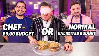 Who Cooked it  GRILLED CHEESE  Chef £5 Budget or Normal Unlimited Budget [upl. by Gnilhsa]