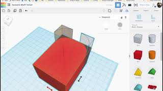 Tinkercad  How to filletround an edge [upl. by Alida]