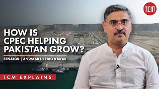 How important is CPEC for Pakistan TCM Explains with Anwaarul Haq Kakar [upl. by Ettevad]