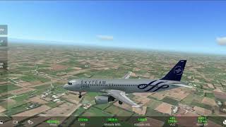 RFSReal Flight SimulatorDresdenEDDC To StrachowiceEPWR Sky Team Airline  A320200 Takeoff [upl. by Iteerp]