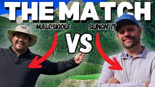 The Match VS Malosi Golf at Canadas Best Mountain Golf Course [upl. by Artie]