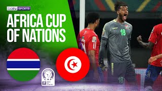 The Gambia vs Tunisia  AFCON 2021 HIGHLIGHTS  01202022  beIN SPORTS USA [upl. by Atinehs]