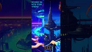 Electric Encore “Deep Blue” by the midnight anime 80s retrowave synthwave cyberpunk2077 [upl. by Nere]