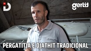 Përgatitja e djathit tradicional  Traditat Tona  DTV Media [upl. by Hanako]