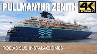 Pullmantur Zenith  Barco de cruceros 4K [upl. by Ynnaffit]