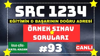 SRC1 SRC2 SRC3 SRC4 ÖRNEK SINAV SORULARI 35 YAZILI 5 UYGULAMA 2023 93 [upl. by Zennie]