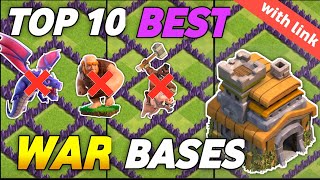 Top 10 Best Th7 War Bases 2023  Best Bases for Town Hall 7 War with Link [upl. by Enirroc]