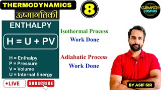 Work done in isothermal and adiabatic process [upl. by Saitam]