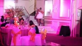 Angelas Surprise Beyonce Wedding Dance for Larry [upl. by Anawek282]