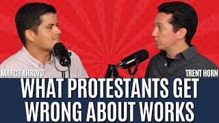 Trent Horn What Protestants Get WRONG About Works [upl. by Annaihs113]