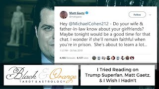 214 I Tried Reading on Trump Superfan Matt Gaetz amp I Wish I Hadnt [upl. by Nevah]