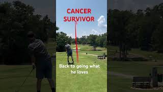 CHEMO 6 months shorts golf golfswing golfer golflife cancer [upl. by Urdna]