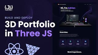 Build and Deploy an Amazing 3D Web Developer Portfolio in React JS  Beginner Threejs Tutorial [upl. by Einaled]